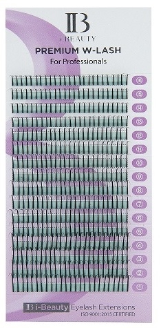iBeauty W-Lashes MIX CC - Загиб