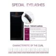 iBeauty Lash  Black Velvet MIX CC – Загиб 20 линий