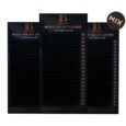 iBeauty Lash  Black Velvet MIX L – Загиб 20 линий