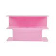 Акриловая подставка для пинцетов, розовая