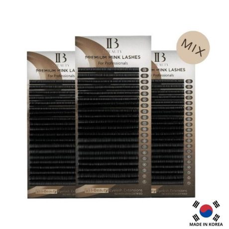 iBeauty Lash MIX L+ - Загиб 20 линий
