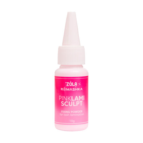 Фиксирующая пудра для ламинирования ресниц Pink LamiSculpt ZOLA x Romashka 10 г